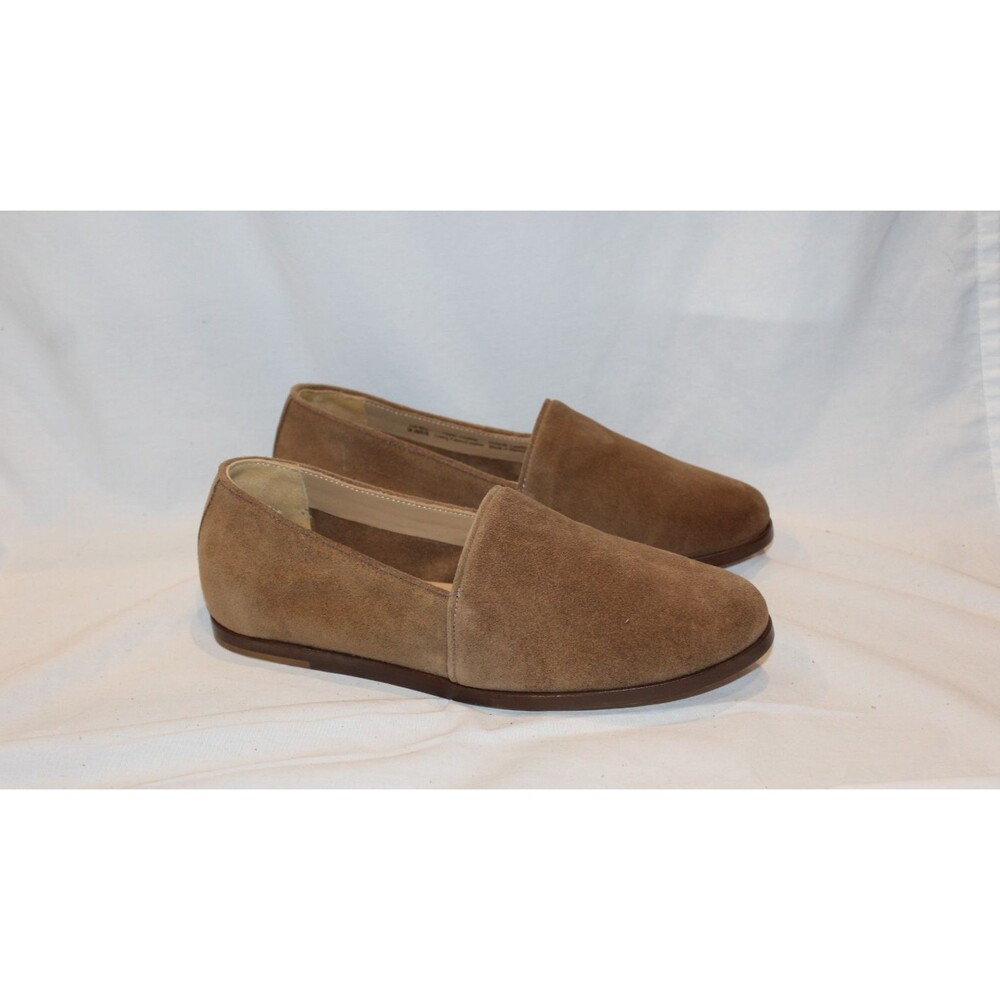 NISOLO MEN'S ALEJANDRO SUEDE SLIP ON LOAFER SHOES BROWN SZ 10.5 NIB $180